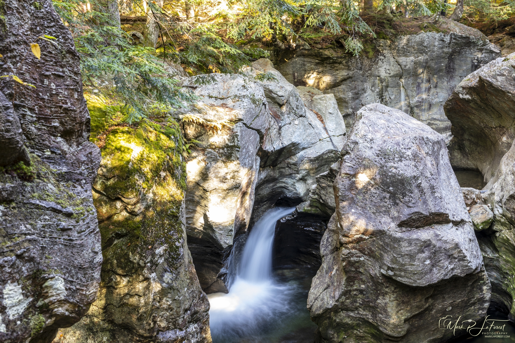 Bingham Falls, Stowe, Vermont 